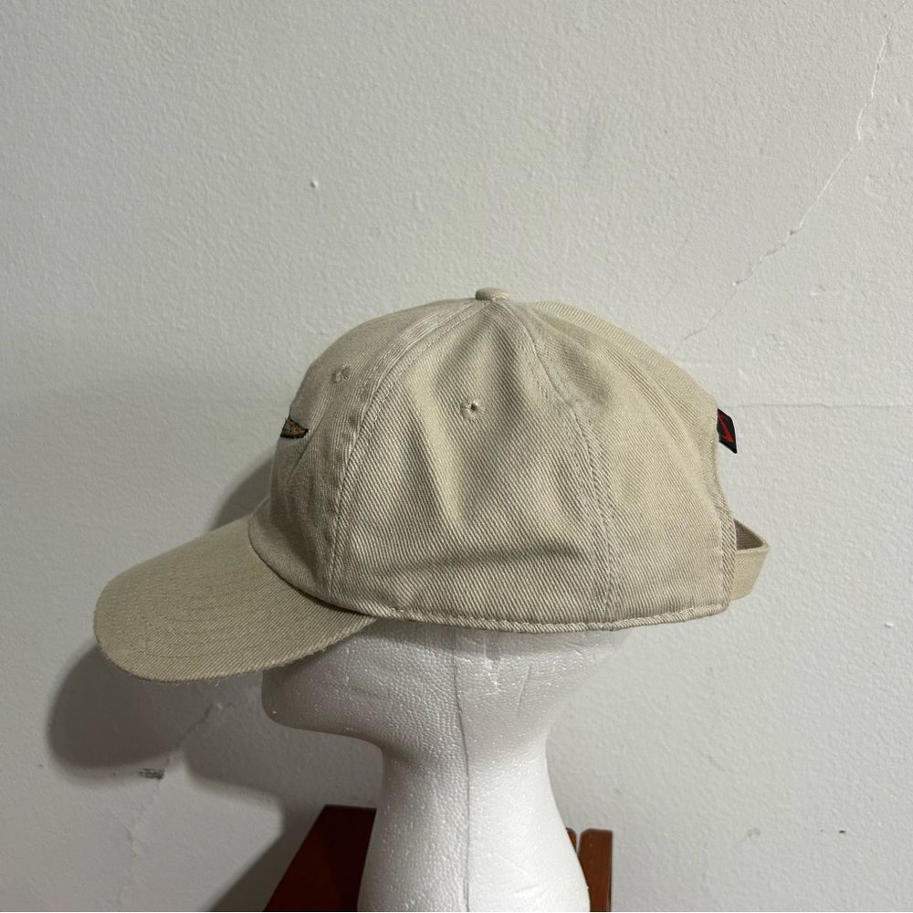 Vintage Nike 90s Swoosh Green Gold Logo Baseball Cap Hat Trucker Retro Dad - Picture 4 of 12